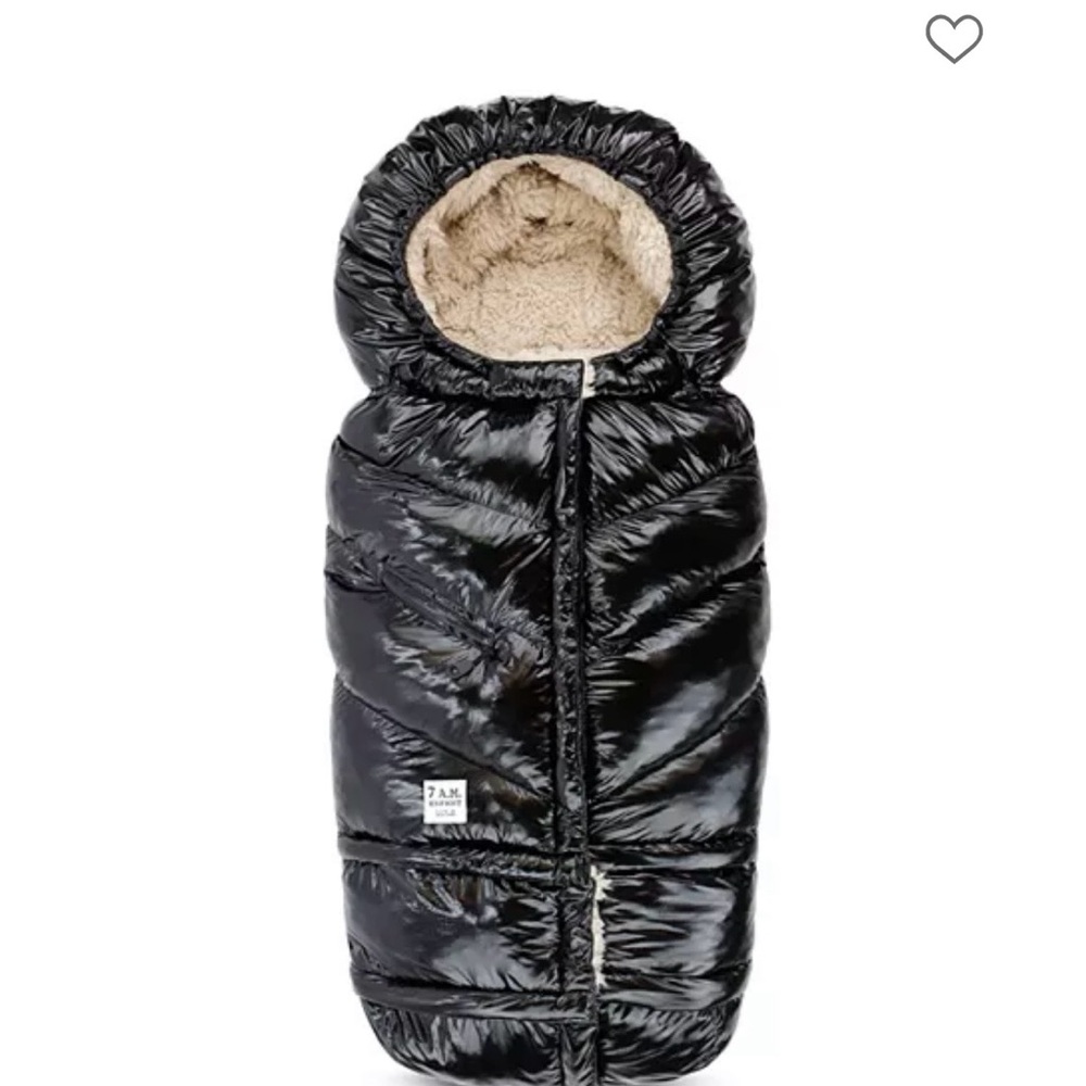 Cozy Black Kids Sleeping Bag